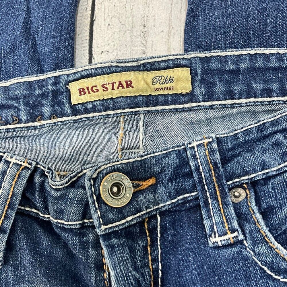 BIG STAR Rikki Low Rise Crop Jeans - Picture 5 of 7